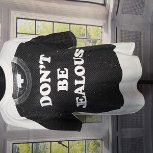 AKIRA Black and White Statement Sequence Tee